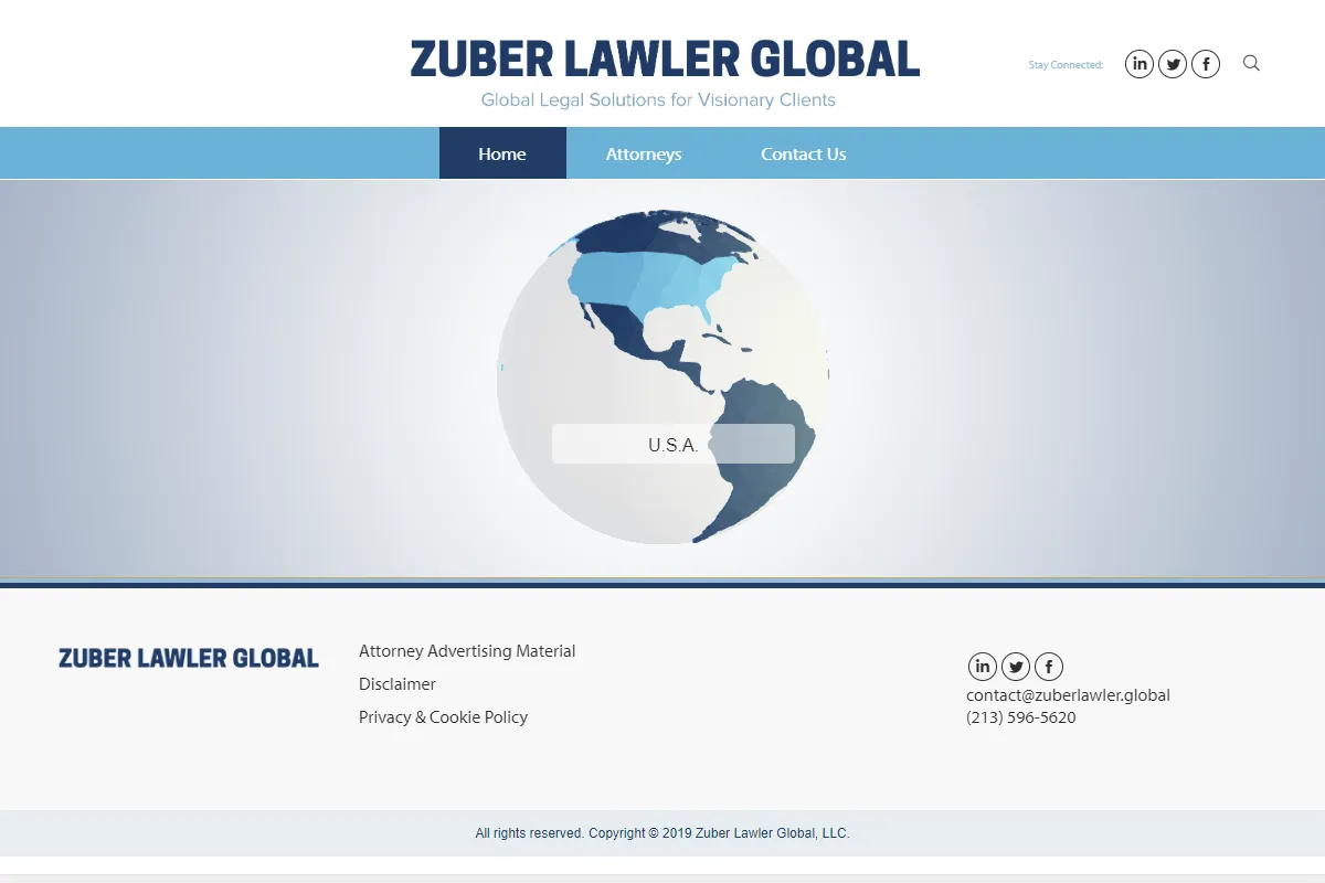 Zuber Lawler Global Associate Finder screenshot 1